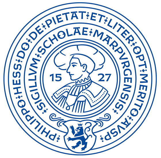 unimarburg siegel blau